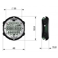 Ordenador Cressi Reloj Newton Titanium