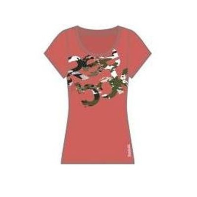 Camiseta REEBOK DANCE F GRAPH T ROSA