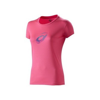 Camiseta Asics Graphic Top Magenta