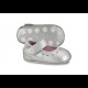 Zapatillas NIKE Mary Jane Crib 1C Mtllc Slvr